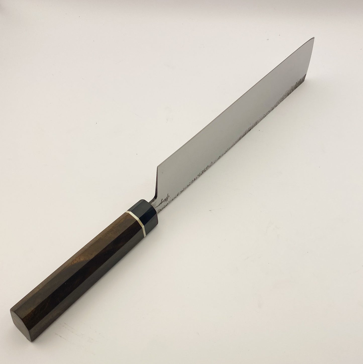 Forged Nakiri With Walnut Handle