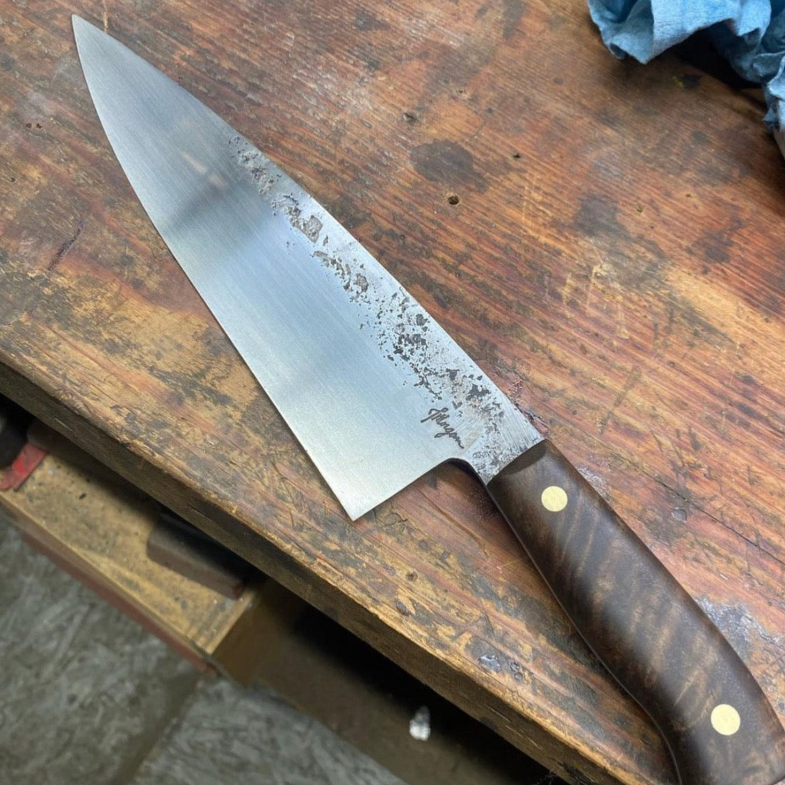 Custom Forged Chef Knife